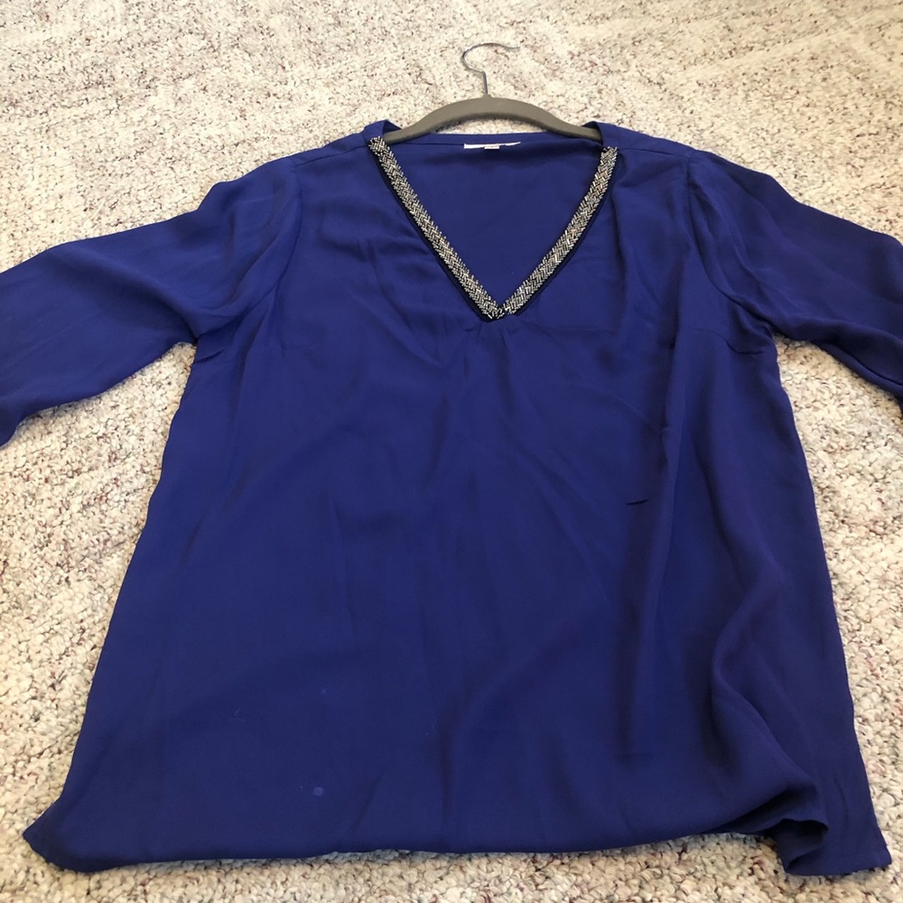 Skies Are Blue Blouse